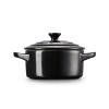 Zapékací mísa 10 cm, 250 ml, BLACK ONYX, kamenina, Le Creuset