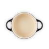 Zapékací mísa 10 cm, 250 ml, BLACK ONYX, kamenina, Le Creuset