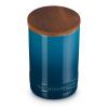 Dóza na potraviny SIGNATURE 770 ml, DEEP TEAL, kamenina, Le Creuset