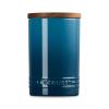 Dóza na potraviny SIGNATURE 770 ml, DEEP TEAL, kamenina, Le Creuset
