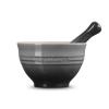 Hmoždíř s tloukem 11 cm, FLINT, kamenina, Le Creuset