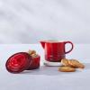 Sada cukřenky a mléčenky, sada 2 ks, CERISE, kamenina, Le Creuset