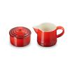 Sada cukřenky a mléčenky, sada 2 ks, CERISE, kamenina, Le Creuset