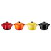 Zapékací mísa 10 cm, 250 ml, sada 4 ks, kamenina, Le Creuset