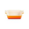 Zapékací mísa HERITAGE 19 cm, 1,1 l, FLAME, kamenina, Le Creuset