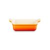 Zapékací mísa HERITAGE 19 cm, 1,1 l, FLAME, kamenina, Le Creuset
