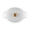 Kastrol SIGNATURE 29 cm, 4,7 l, oválný, WHITE, litina, Le Creuset