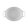 Kastrol SIGNATURE 29 cm, 4,7 l, oválný, WHITE, litina, Le Creuset