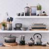 Zapékací mísa HERITAGE 32 cm, 4 l, FLINT, kamenina, Le Creuset