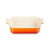 Zapékací mísa HERITAGE 26 cm, 2,4 l, FLAME, kamenina, Le Creuset