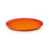 Přílohový talíř COUPE 22 cm, FLAME, kamenina, Le Creuset