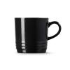 Hrnek na cappuccino 200 ml, BLACK ONYX, kamenina, Le Creuset