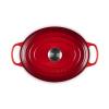 Kastrol SIGNATURE 29 cm, 4,7 l, oválný, CERISE, litina, Le Creuset