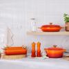 Kastrol SIGNATURE 24 cm, 4,2 l, FLAME, litina, Le Creuset