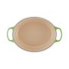 Kastrol SIGNATURE 29 cm, 4,7 l, oválný, BAMBOO, litina, Le Creuset