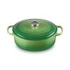 Kastrol SIGNATURE 29 cm, 4,7 l, oválný, BAMBOO, litina, Le Creuset