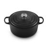 Kastrol SIGNATURE 28 cm, 6,7 l, SATIN BLACK, litina, Le Creuset