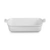 Zapékací mísa HERITAGE 32 cm, 4 l, WHITE, kamenina, Le Creuset