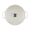 Kastrol SIGNATURE 28 cm, 6,7 l, MERINGUE, litina, Le Creuset