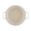 Kastrol SIGNATURE 28 cm, 6,7 l, MERINGUE, litina, Le Creuset