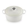 Kastrol SIGNATURE 28 cm, 6,7 l, MERINGUE, litina, Le Creuset