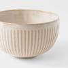 Jídelní miska RIDGED ALABASTER 15 cm, 700 ml, béžová, keramika, MIJ