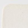 Servírovací talíř SHELL WHITE 25 x 25 cm, bílá, keramika, MIJ