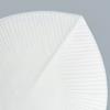 Talíř na tapas SNOW LEAF 17 cm, bílá, keramika, MIJ