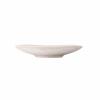 Předkrmový talíř WHITE FADE 21 cm, bílá, keramika, MIJ