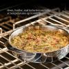 Kulatá forma na koláč OVENBOND 23 cm, stříbrná, nerezová ocel, Hestan