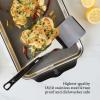 Obracečka PROVISIONS 33 cm, stříbrná, nerezová ocel, Hestan