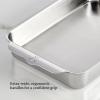 Pekáč OVENBOND 33 x 23 cm, stříbrná, nerezová ocel, Hestan
