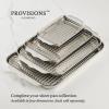 Plech na pečení OVENBOND 28 x 17 cm, s chladicí mřížkou, stříbrná, nerezová ocel, Hestan