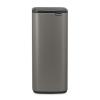 Dotykový odpadkový koš BO TOUCH BIN 30 l, platinová, ocel, Brabantia