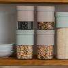 Dóza na potraviny FLIP STORAGE 850 ml, zelená, plast, Lékué