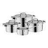 Sada hrnců COMPACT CUISINE, s rendlíkem, sada 4 ks, nerez, WMF