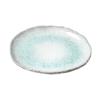 Jídelní talíř AQUA SPLASH 30 cm, modrá, keramika, MIJ