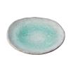 Jídelní talíř AQUA SPLASH 25 cm, modrá, keramika, MIJ