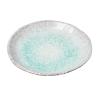 Jídelní talíř AQUA SPLASH 27 cm, modrá, keramika, MIJ