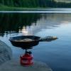 FINEX skillet 12 camping on lake