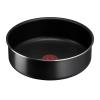 Large Ingenio Easy Cook&Clean Black Bugatti Red Sautepan 24cm 21BM 3408