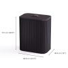 (5000005) Tota Luxe 90L Laundry Basket (Black) full