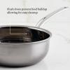 60045 HES HN1 NanoBond 2qt Saucier Titanium 8 Hestan Advantage Flush Rivets
