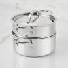 31765 Hestan ProBond Luxe 3qt Covered Soup Pot with Steamer Set 2 copy