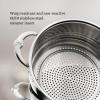 31765 Hestan ProBond Luxe 3qt Covered Soup Pot with Steamer Set 4