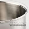 31765 Hestan ProBond Luxe 3qt Covered Soup Pot with Steamer Set 6
