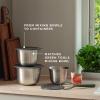 Víko ke kuchyňské míse GREEN TOOLS 18 cm, černá, plast, Eva Trio