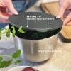 Víko ke kuchyňské míse GREEN TOOLS 15 cm, černá, plast, Eva Trio
