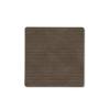 Podtácek SQUARE CORDUROY 10 x 10 cm, kaviárová, kůže, LIND DNA