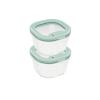 Zapékací mísa PKV-087 240 ml, sada 2 ks, sklo / silikon, Pebbly